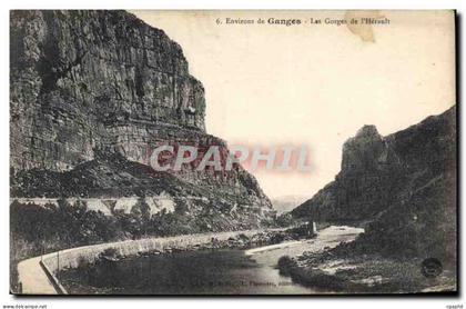 CPA Environs de Ganges Les Gorges de I'Herault