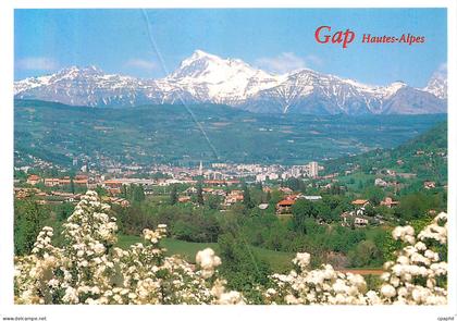 CPM Gap Hautes Alpes Gap au Printemps Pic de Chaillol (alt 3163 m)