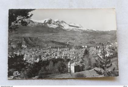 Cpsm 1962, Gap, vue générale, Gleize, Aiguille, col Bayard, Hautes Alpes 05