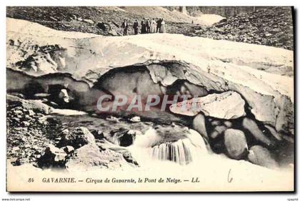 CPA Gavarnie Cirque de Gavarnie le Pont de Neige
