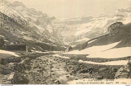 CPA Gavarnie Le Gave Le Cirque de Gavarnie