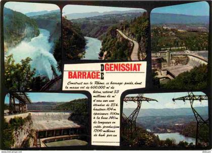 01 - Genissiat - Multivues - CPM - Voir Scans Recto-Verso