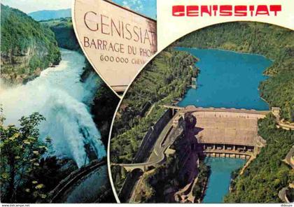 01 - Genissiat - Multivues - CPM - Voir Scans Recto-Verso