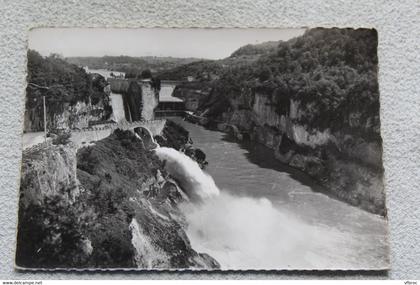 D443, Cpm 1964, le barrage de Genissiat, le saut de ski, Ain 01