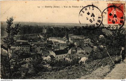 CPA Gentilly vue du Viaduc d'Arcueil (1364325)