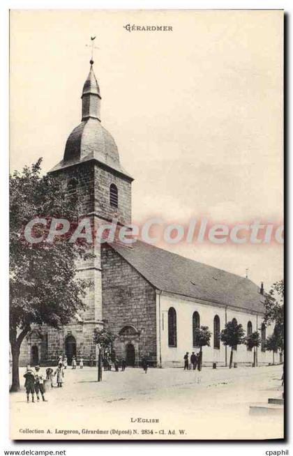 CPA Gerardmer L'Eglise