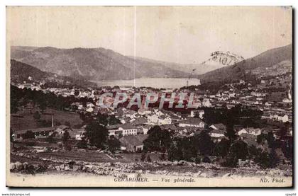 Gerardmer Vue generale