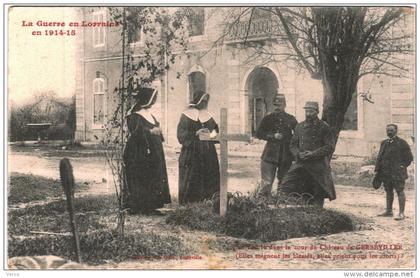 Carte Postale Ancienne de CHATEAU de GERBEVILLER