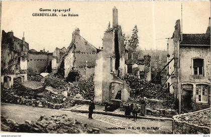 CPA Gerbeviller les ruines (1467283)