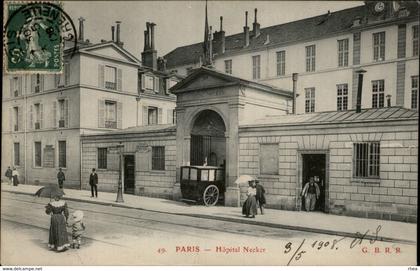 75 - PARIS - Hôpital Necker - ambulance