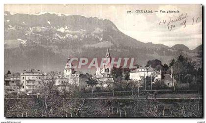 CPA Gex Vue Generale