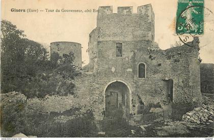 CPA Gisors Eure Tour du Gouverneur Cote Est