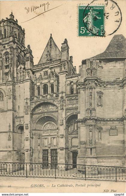 CPA Gisors La Cathedrale