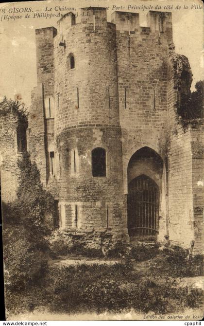 CPA Gisors Le Chateau