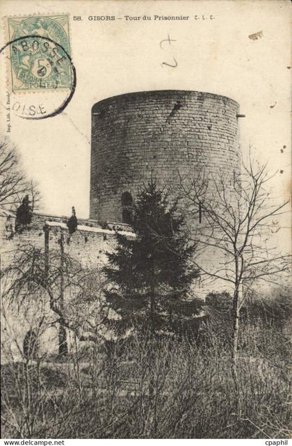 CPA Gisors Tour du Prisonnier