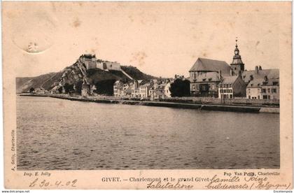 CPA Carte postale  France  Givet Charlemont et le Grand Givet 1902 VM96876