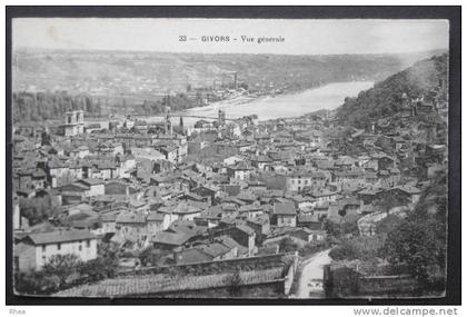 69 Givors vue aerienne    D69D  K69091K  C69091C RH053218