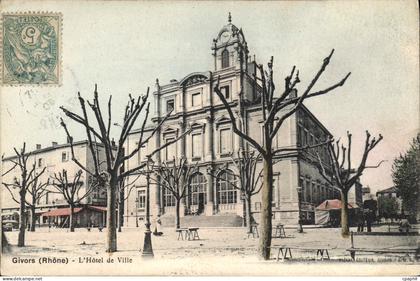 CPA Givors Rhone L'Hotel de Ville