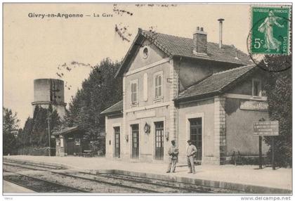 Carte Postale Ancienne de GIVRY EN ARGONNE