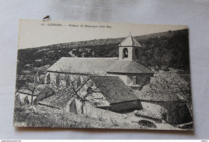 Gordes, abbaye de Sénanque, côté Est, Vaucluse 84