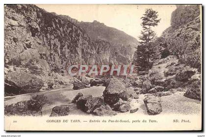 CPA Gorges Du Tarn Entree du Pas Souci Perle Du Tarn