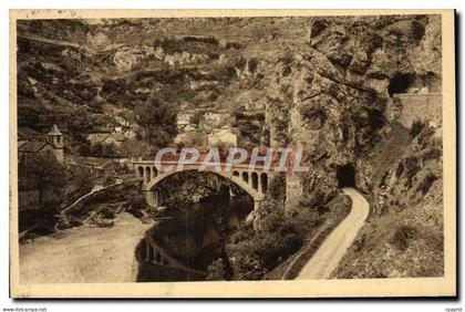 CPA Gorges Du Tarn Le Tarn a Saint Chely