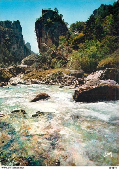 CPM Les Gorges du Tarn Lozere Le Tarn au Pas de Souci