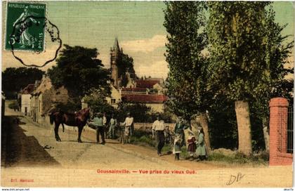 CPA GOUSSAINVILLE - Vue prise du vieux Gue (580027)
