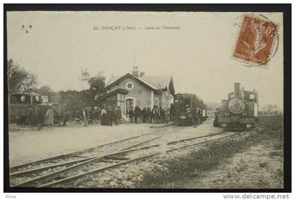 18 - GRACAY - Gare du Tramway