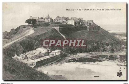 CPA Granville Vue De Granville Falaise
