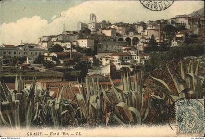 61100555 Grasse Alpes Maritimes Vue a l'Est / Grasse /Arrond. de Grasse