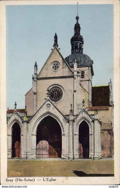 CPA Gray Hte Saone L'Eglise