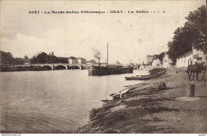CPA Gray La Saone