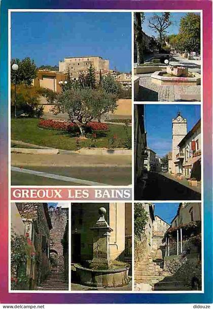 04 - Gréoux les Bains - Multivues - CPM - Voir Scans Recto-Verso