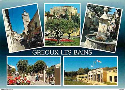 04 - Gréoux les Bains - Multivues - CPM - Voir Scans Recto-Verso