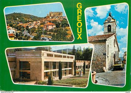 CPM Souvenir de Greoux les Bains Alpes de Hautea Provence Tourisme
