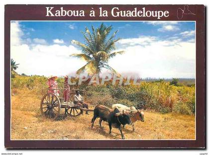 CPM Guadeloupe Kaboua charette de Guadeloupe