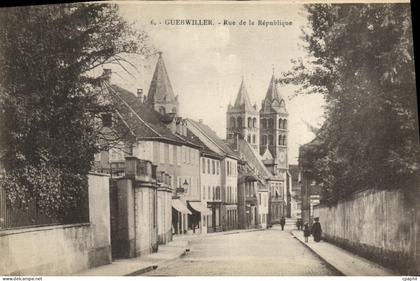 CPA Guebwiller Rue de la Republique