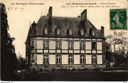 CPA La Bretagne Pittoresque - GUEMENE-sur-Scorff - L'Hotel Moderne (430981)