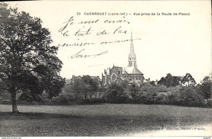 CPA Guenrouet Loire Inf Vue prise de la Route de Plessé