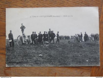 GUER COETQUIDAN (56) HALLE AU FEU