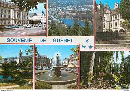 23 - Guéret - Multivues - Automobiles - CPM - Voir Scans Recto-Verso