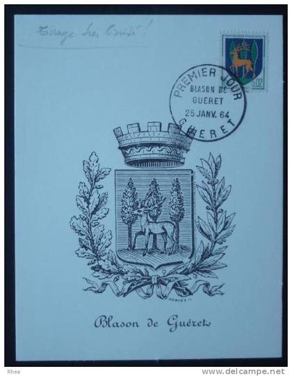 23 Guéret premier jour    D23D  K23096K  C23096C RH058808