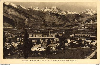 CPA Guillestre Vue Generale et le Pelvoux