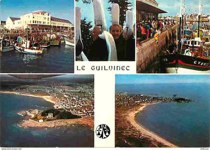 29 - Le Guilvinec - Multivues - Bateaux - Folklore - Voir Scans Recto Verso