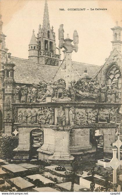 CPA Guimiliau le Calvaire