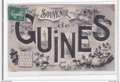 GUINES : souvenir de guines - etat