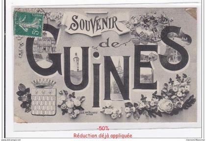 GUINES : souvenir de guines - Etat