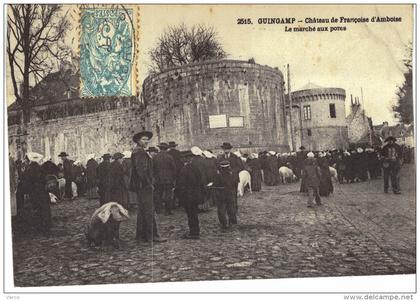 Carte Postale Ancienne de GUINGAMP
