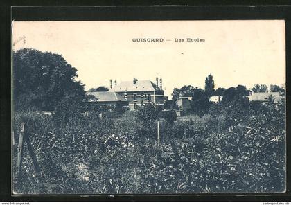 CPA Guiscard, Les Ecoles